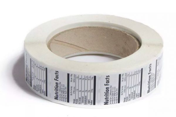 Honey Nutritional Facts Labels