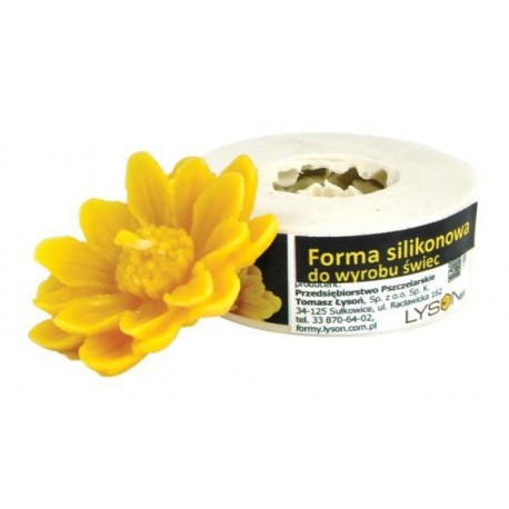 Candle Mould - Floating Flower (Small) - FS39