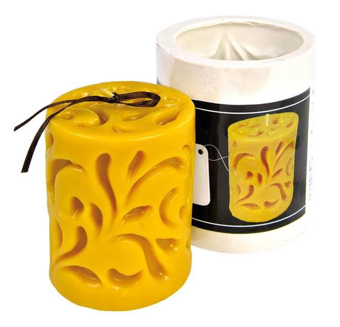 Candle Mould - Casted Cylinder - FS61